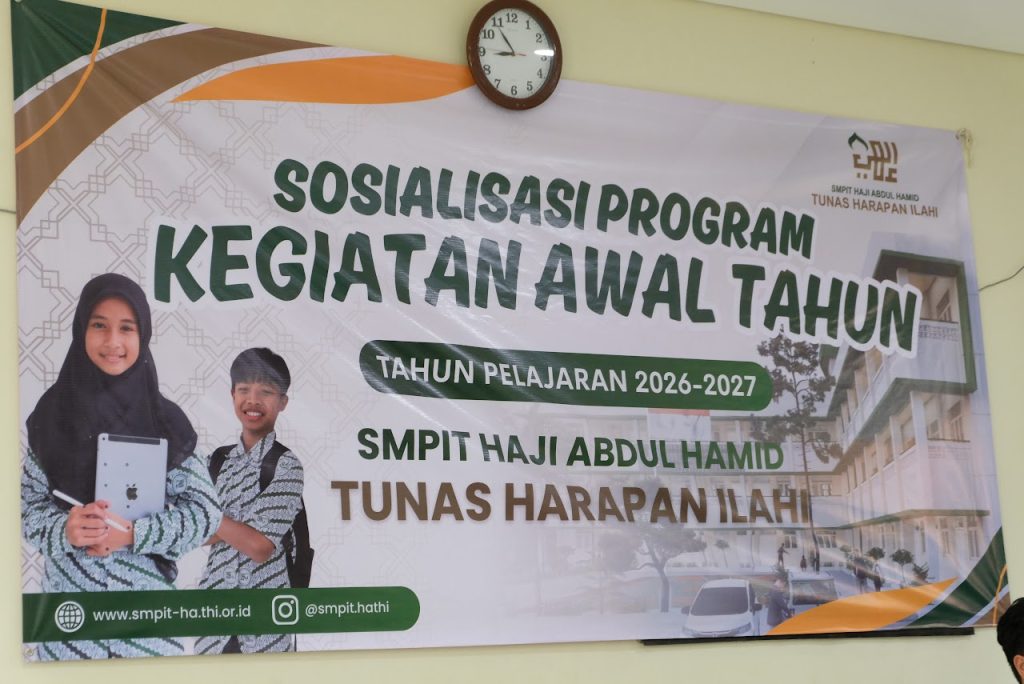 Sosialisasi Program Kelas 9 TP 2026/2027 di SMPIT Haji Abdul Hamid THI