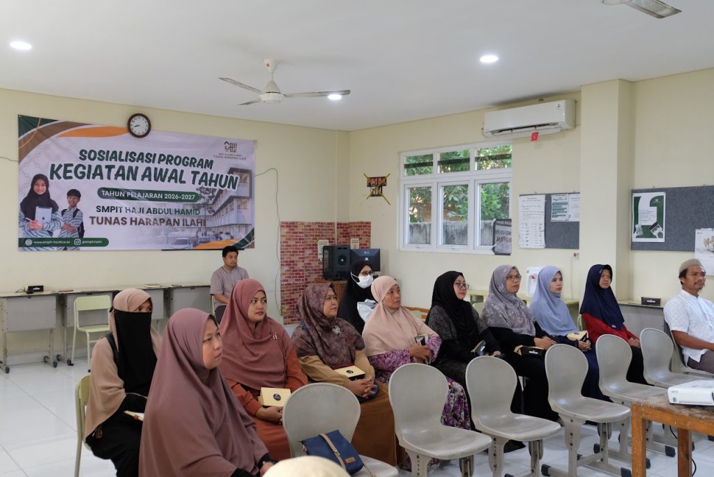 Sosialisasi Program Kelas 9 TP 2026/2027 di SMPIT Haji Abdul Hamid THI