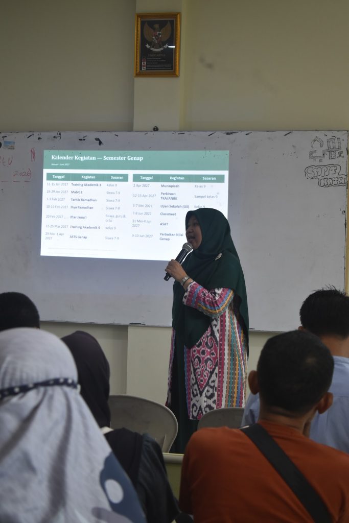 Sosialisasi Program Kegiatan Awal Tahun 2026/2027 di SMPIT Haji Abdul Hamid THI